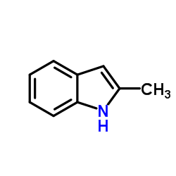 2-Methylindole Structure