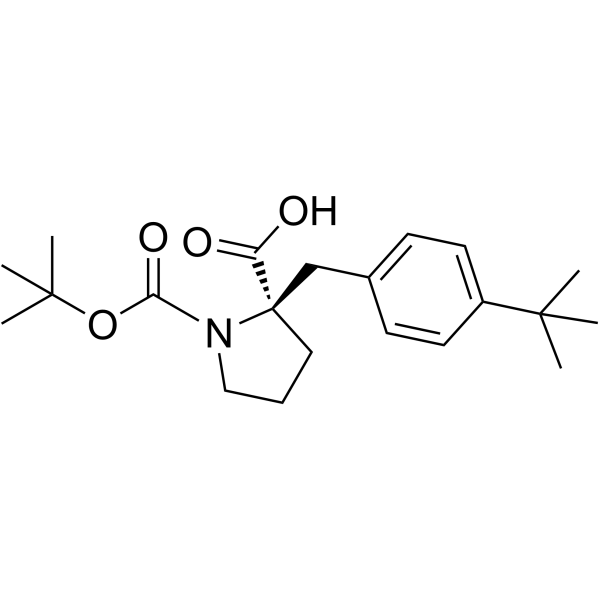 Boc-(R)-α-(4-tert-butylbenzyl)-Pro-OH picture