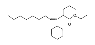 ethyl 3-(cyclohexyl)-2-propyl-3(Z)-undecenoate Structure