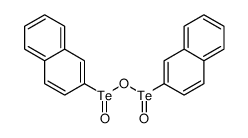 naphthalen-2-yltellurinyl naphthalene-2-tellurinate Structure