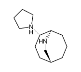 2-(1-Pyrrolidinyl)-9-aza-bicyclo<3.3.2>decan结构式