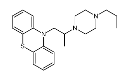 Phenothiazine, 10-(2-(4-propyl-1-piperazinyl)propyl)- picture