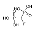 [fluoro(phosphono)methyl]phosphonic acid Structure