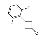 3-(2,6-DIFLUORO-PHENYL)-CYCLOBUTANONE结构式