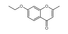 7-ethoxy-2-methyl-chromen-4-one结构式