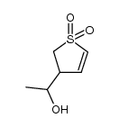 4-(1-hydroxyethyl)-2-sulfolene Structure