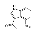 1-(4-amino-1H-indol-3-yl)ethanone Structure