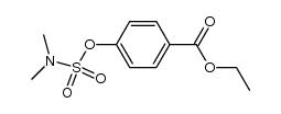 4-ethoxycarbonylphenyl N,N-dimethylsulfamate Structure