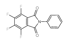 n-phenyltetrafluorophthalimide Structure