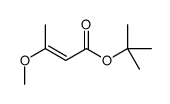 tert-butyl 3-methoxybut-2-enoate Structure