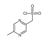 (5-methylpyrazin-2-yl)methanesulfonyl chloride Structure