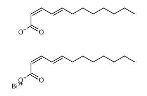 bismuth,(2E,4E)-dodeca-2,4-dienoate结构式