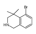5-bromo-4,4-dimethyl-1,2,3,4-tetrahydroisoquinoline picture