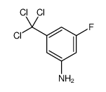 3-fluoro-5-(trichloromethyl)aniline Structure