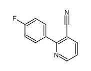 2-(4-Fluorophenyl)nicotinonitrile structure