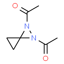 1,2-Diazaspiro[2.2]pentane, 1,2-diacetyl- (9CI) Structure