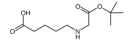 5-(BOC-N-METHYL-AMINO)PENTANOIC ACID Structure