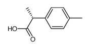 Benzeneacetic acid,-alpha-,4-dimethyl-, (-alpha-R)- (9CI) Structure