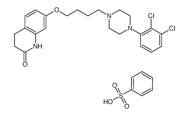 aripiprazole-benzenesulfonic acid结构式