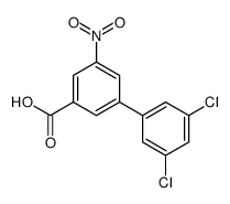 3-(3,5-dichlorophenyl)-5-nitrobenzoic acid结构式