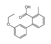 2-(3-ethoxyphenyl)-6-methylbenzoic acid Structure
