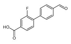 2-氟-4-甲酰基-[1,1-联苯]-4-羧酸图片