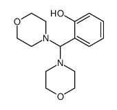 2-(dimorpholin-4-ylmethyl)phenol Structure
