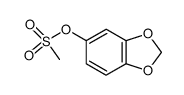 3,4-methylenedioxyphenyl mesylate结构式