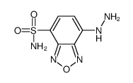 7-hydrazinyl-2,1,3-benzoxadiazole-4-sulfonamide Structure