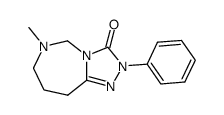 3-methyl-9-phenyl-1,3,8,9-tetraazabicyclo<5.3.0>dec-7-en-10-one结构式