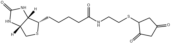 Biotin-1,3-cyclopentanedione Structure