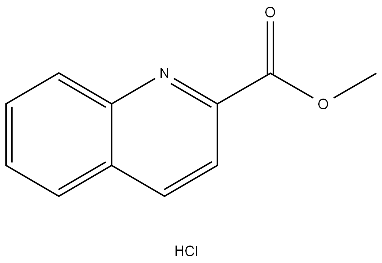 Methyl Quinoline-2-carboxylate Hydrochloride Structure