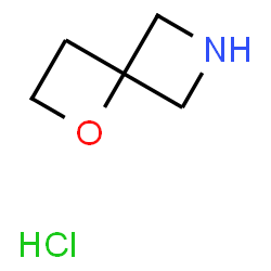 1-oxa-6-azaspiro[3.3]heptane hydrochloride Structure