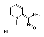 [(E)-amino-(1-methylpyridin-2-ylidene)methyl]-oxoazanium,iodide结构式