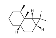 (1aR,3aβ,7bβ)-Decahydro-1,1,7β,7aβ-tetramethyl-1H-cyclopropa[a]naphthalene picture