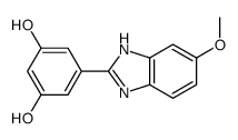 5-(5-METHOXY-1H-BENZO[D]IMIDAZOL-2-YL)BENZENE-1,3-DIOL Structure