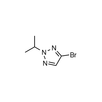 4-Bromo-2-isopropyl-2H-1,2,3-triazole Structure