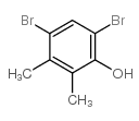 4,6-Dibromo-2,3-dimethylphenol结构式