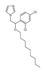 1-[2-(2,4-dichlorophenyl)-2-nonoxyethyl]imidazole Structure