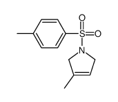 3-methyl-1-(4-methylphenyl)sulfonyl-2,5-dihydropyrrole结构式