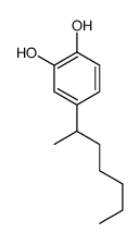 1,2-Benzenediol,4-(1-methylhexyl)-(9CI) Structure