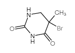 5 6-DIHYDRO-5-BROMO-5-METHYL URACIL结构式