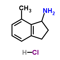 7-甲基-2,3-二氢-1H-茚-1-胺盐酸盐图片