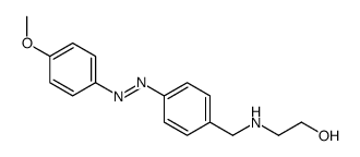 2-[[4-[(4-methoxyphenyl)diazenyl]phenyl]methylamino]ethanol Structure