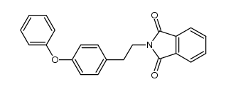 2-(4-Phenoxyphenyl)ethylphthalimide Structure