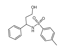 N-(3-hydroxy-1-phenylpropyl)-4-methylbenzenesulfonamide Structure