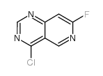 4-氯-7-氟-吡啶[4,3-D]嘧啶结构式