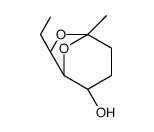 (1R,2R,5S,7S)-7-ethyl-5-methyl-6,8-dioxabicyclo[3.2.1]octan-2-ol结构式