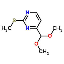 4-(Dimethoxymethyl)-2-(methylthio)pyrimidine picture