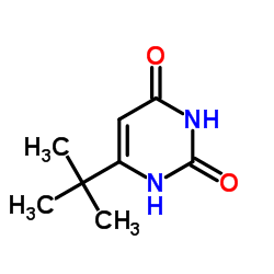 6-叔丁基嘧啶-2,4-二醇结构式
